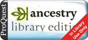 Logo for Ancestry.com Library Edition